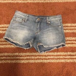 I’m selling a light washed pair of shorts